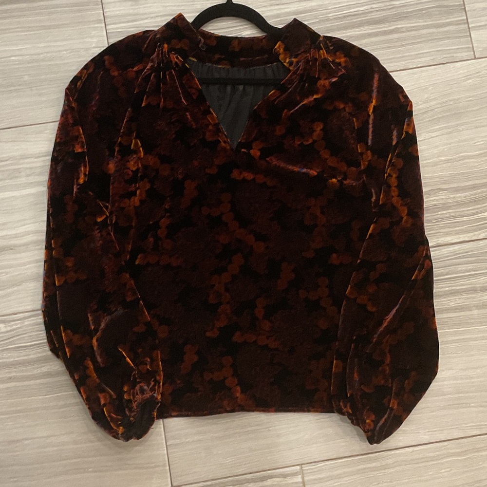 RHODE Velvet Blouse